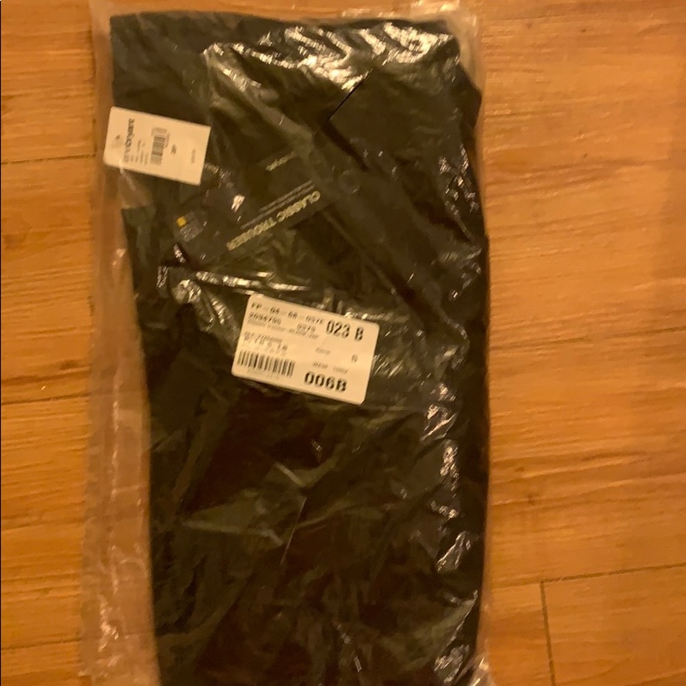 28P Lane Bryant Classic Black Trousers NWT